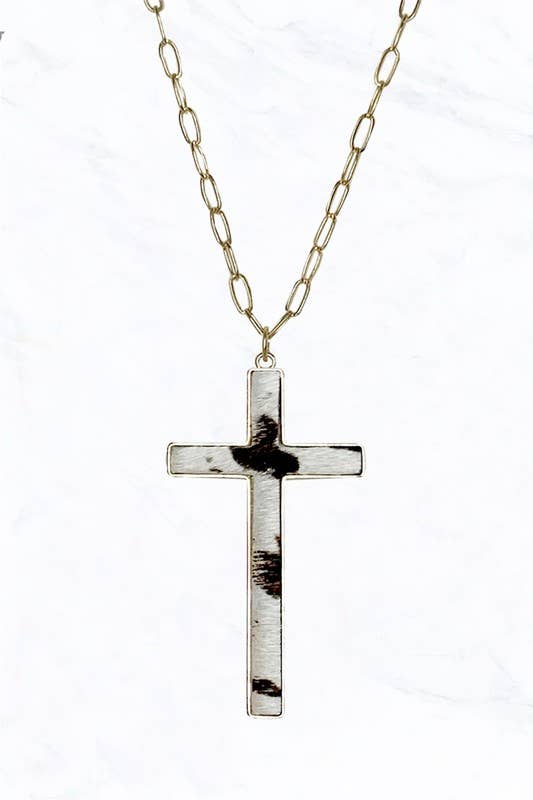 Cross Spotted Pattern Necklaces